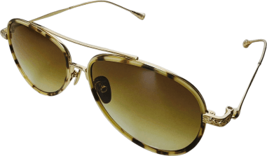 Lunettes de soleil Chrome Hears CH8118 aviator en métal