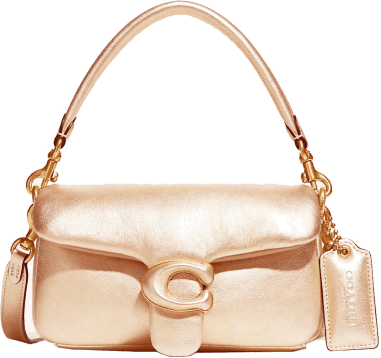 Sac à bandoulière Coach Pillow Tabby 18 en cuir nappa