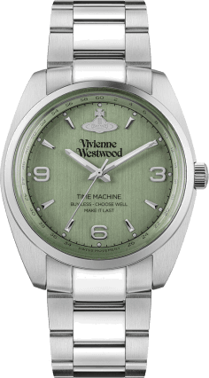 Montre Femme Vivienne Westwood VV274GRSL - Cadran Vert Profond, Boîtier Acier Argenté
