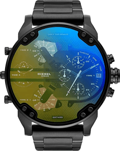 Montre Diesel Mr Daddy 2.0 DZ7460 acier inoxydable noir multi-cadrans