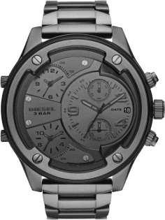Montre Diesel DZ7426 Boltdown Homme - Chronographe Quartz Acier Gunmetal 56mm