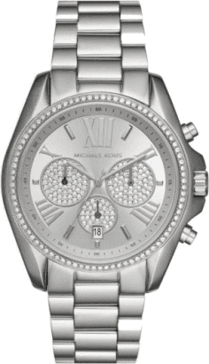 Montre Michael Kors Bradshaw MK6537 pour Femme, Cadran et Bracelet Acier Argent