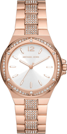 Montre Femme Michael Kors Lennox MK7362 en Acier Or Rose - Cadran Argent