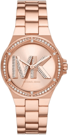 Montre Michael Kors Lennox MK1063 pour Femme, Cadran et Bracelet Or Rose