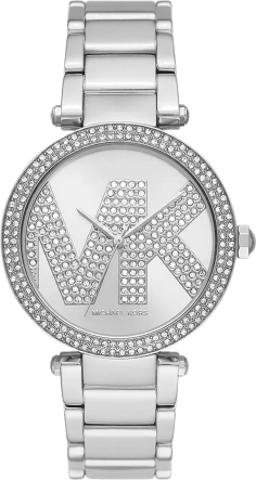 Montre Michael Kors Parker MK6658 pour femme en acier argenté