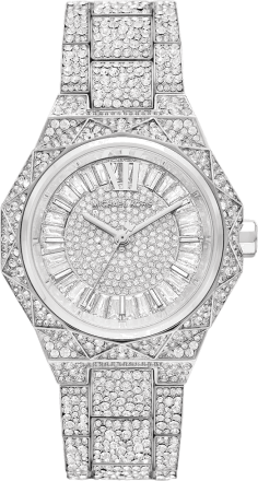 Montre Femme Michael Kors Raquel MK4691 Cadran et Bracelet Argent Acier Pavé de Strass