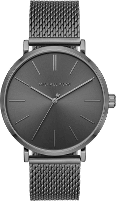 Montre Homme Michael Kors MK7151 Cadran Gris Bracelet Maille Milanaise Acier