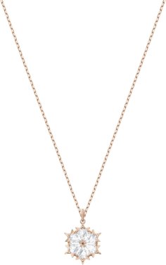 Collier Swarovski Magic 5428431 plaqué or rose cristaux blancs