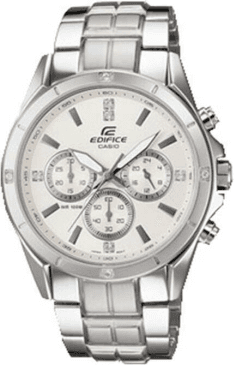 Montre Casio EF-544D-7AVEF Argenté en Acier Inoxydable