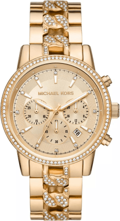 Montre femme Michael Kors Ritz MK6937 Chronographe acier doré