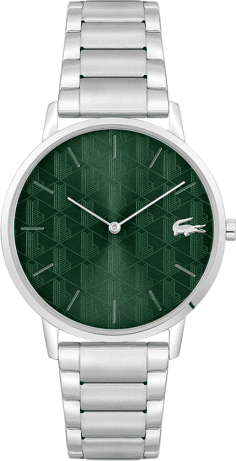 Montre Homme Lacoste 2011311 - Cadran Vert et Bracelet Acier Argenté