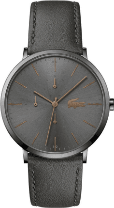 Montre Lacoste Homme 2011059 - Cadran Multifonctions Gris, Bracelet Cuir