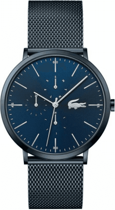 Montre Homme Lacoste 2011058 Moon Acier Bleu Maille Milanaise