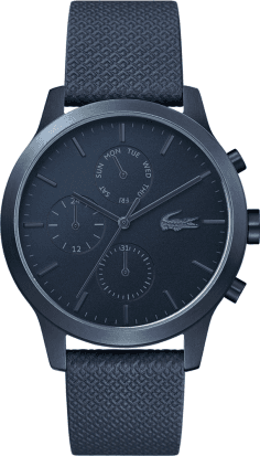 Montre Homme Lacoste 2010998 - Boîtier Acier Bleu & Bracelet Cuir