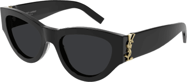 Lunettes de soleil Saint Laurent SL M94 en acétate noir