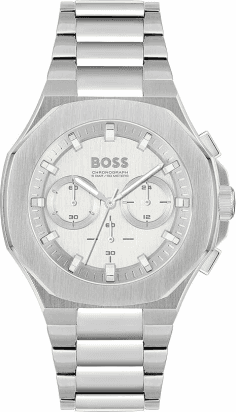 Montre Homme Hugo Boss 1514087 Acier Inoxydable Cadran Blanc 44mm