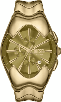 Montre Diesel DZ4681 en acier inoxydable doré et cadran multifonction