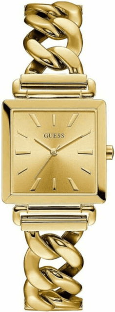 Montre Guess W1029L2 Vanity pour Femme en Acier Doré - Boîtier Rectangulaire