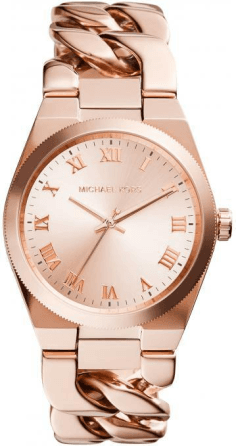 Montre Femme Michael Kors MK5914 - Cadran Bleu & Bracelet Acier Argenté