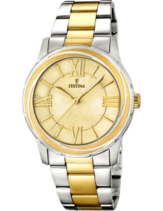Montre Festina F16723/1 Femme - Boîtier Bicolore Acier & Cadran Doré