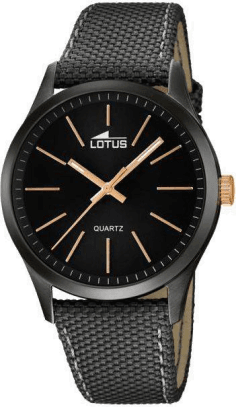 Montre Lotus Smart Casual L18165/2 pour Homme, Boîtier et Bracelet Noir