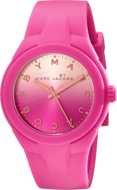 Montre Femme Marc Jacobs X-UP MBM5538 Cadran Fuchsia Bracelet Rose
