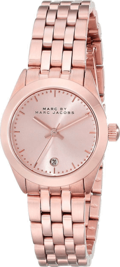 Montre Femme Marc Jacobs MBM3374 en Acier Or Rose avec Petit Cadran